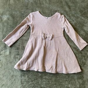 Old Navy Gold Shimmer Kids Dress with Bow